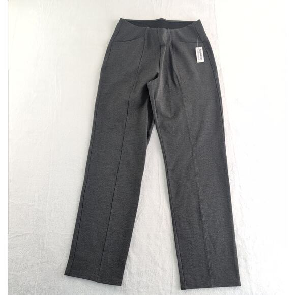 Old Navy NWT Ponte Dress Professional Pants Stevie Straight Women'sMed Tall Grey - Picture 1 of 8